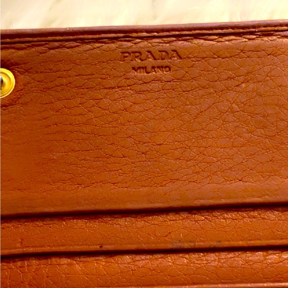 Authentic Prada Snap Long Wallet with lots of compartments and credit card slots - Picture 12 of 12